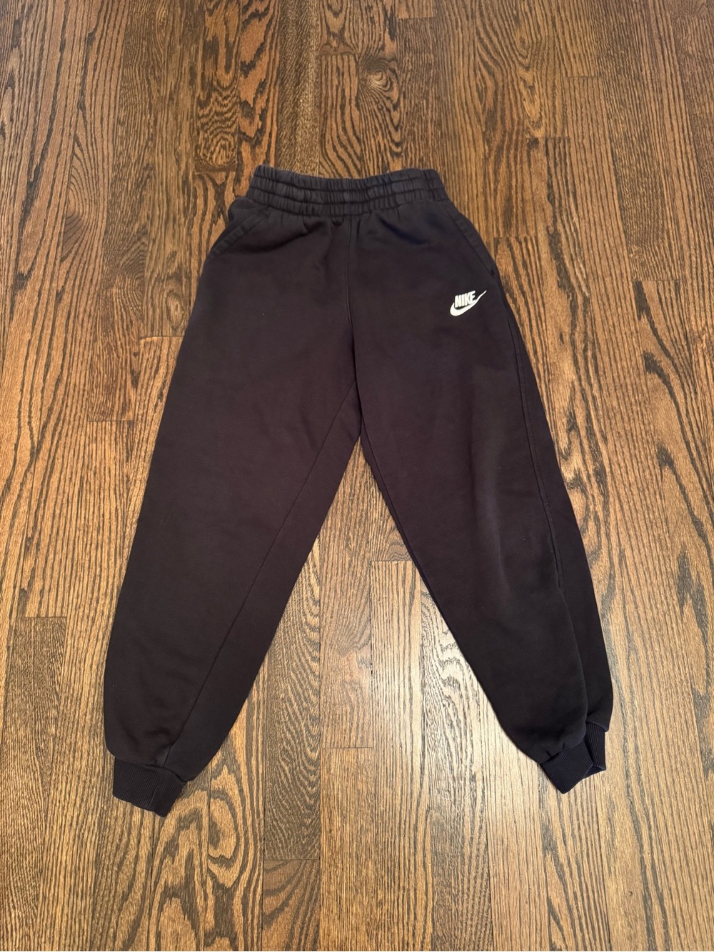 Nike Kids Black Fleece Jogger Pants